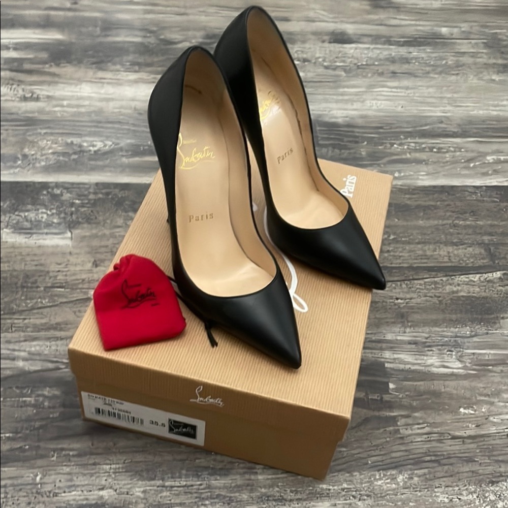 Christian Louboutin Black So Kate 120